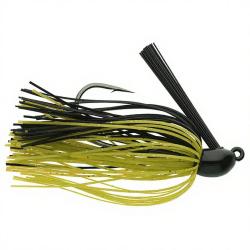 Rubber jig SAKURA Tungsten swim jig 14g GPB Green pumpkin black