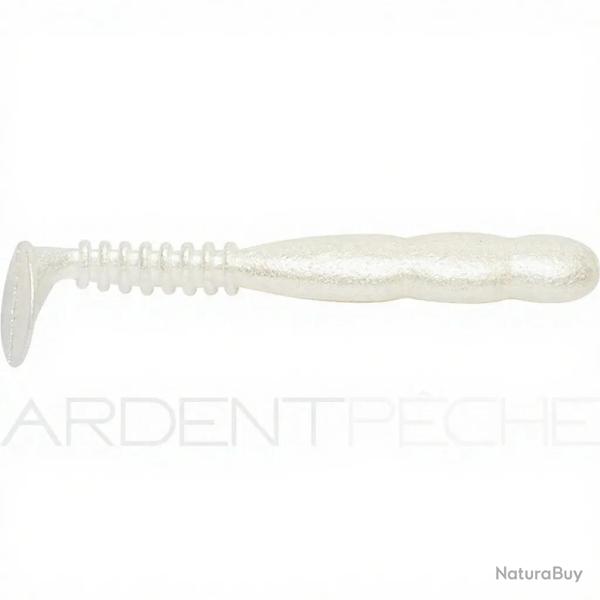 Leurre souple REINS Fat rockvibe shad 6.5 014 Pearl white