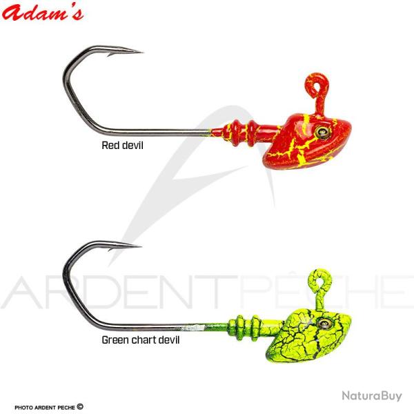 T�te plomb�e ADAMS Sabot Red devil 21g H5/0