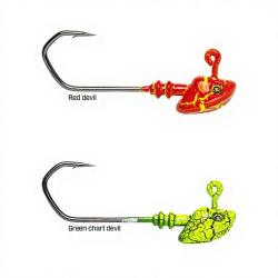 T&ecirc;te plomb&eacute;e ADAMS Sabot Green chart devil 14g H4/0
