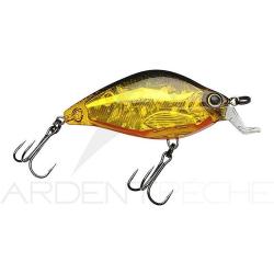 Crankbait YO ZURI 3DS Flat crank 55 Holo gold black HGBL