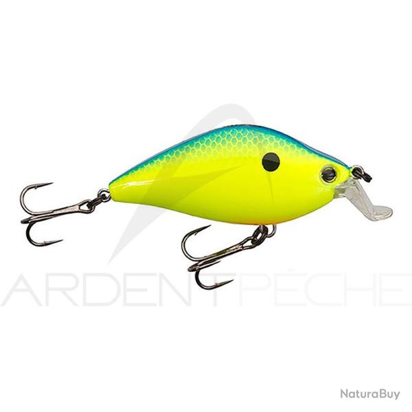 Crankbait YO ZURI 3DS Flat crank 55 Blue back chartreuse BCL