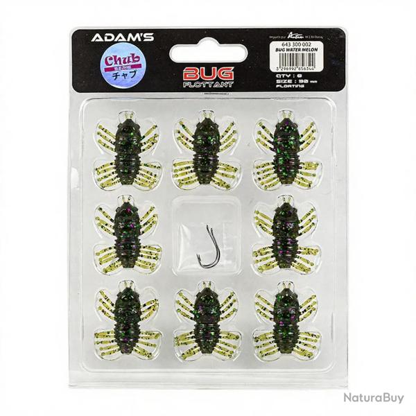 Leurre souple ADAMS Bug Watermelon