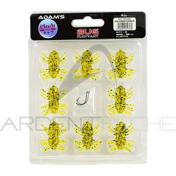 Leurre souple ADAMS Bug Green pumpkin