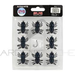Leurre souple ADAMS Bug Black blue