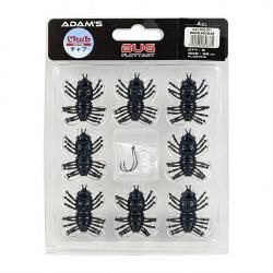 Leurre souple ADAMS Bug Black blue