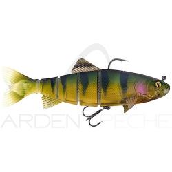 Leurre souple FOX RAGE Replicant trout jointed 18cm UV Stickleback
