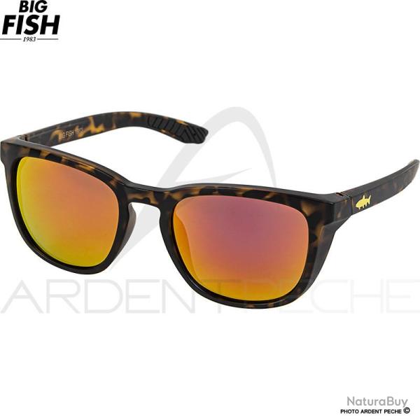 Lunettes polarisantes BIG FISH 1983 Wisp trout pink red iridium Brown turtle dark