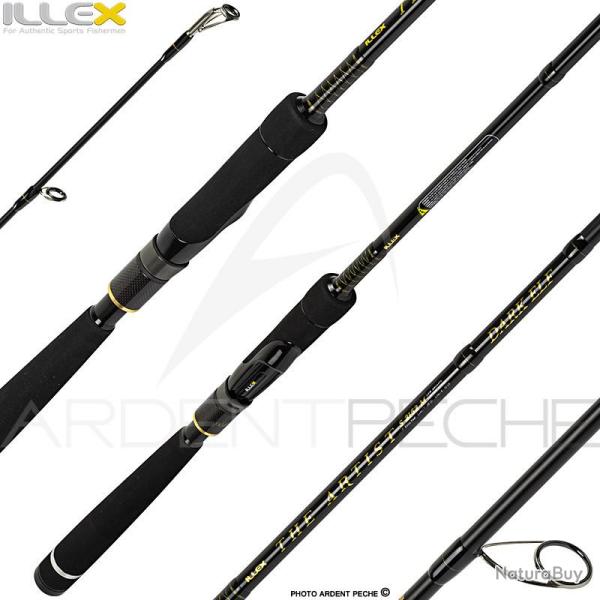Canne spinning ILLEX The artist X5 S 2152 M Dark elf d�mo