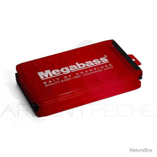 Boite MEGABASS Lunker lunch box r�versible 120 Red