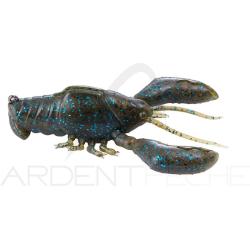 Leurre souple MEGABASS Sleeper craw 3 Green pumpkin blue