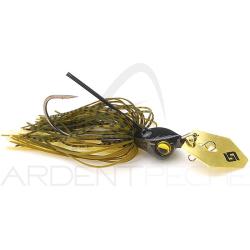 Chatterbait RAID JAPAN Maxx blade speed 14g 01 Green pumpkin shad
