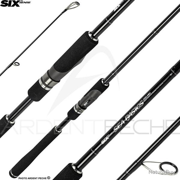 Canne spinning SIXTH SENSE Sea basics 240 H
