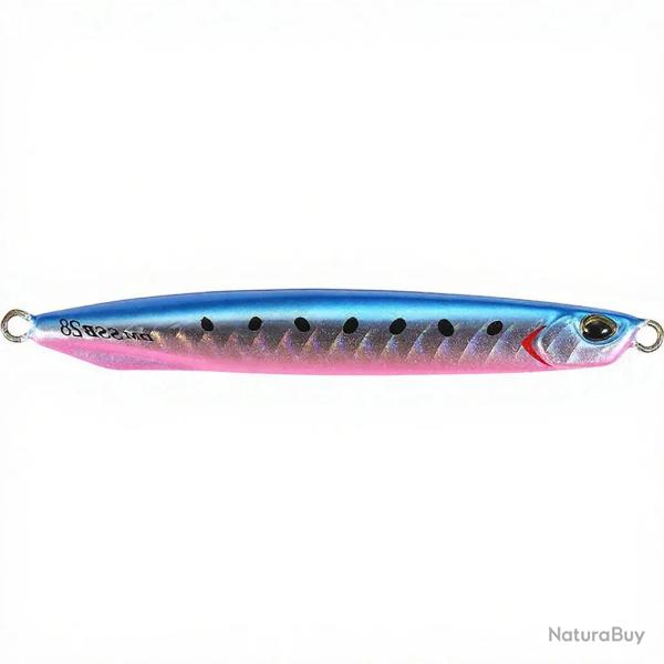 Jig DUO Drag metal cast super slim blade 55g PFA0621 UV Blue pink sardine