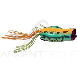 Leurre souple ILLEX Gavacho frog Maruhata visible green