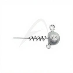 T&ecirc;te plomb&eacute;e SAVAGE GEAR Corkscrew ballhead 4g