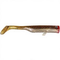 Leurre souple LMAB Drunk bait 12cm Champagner steffi