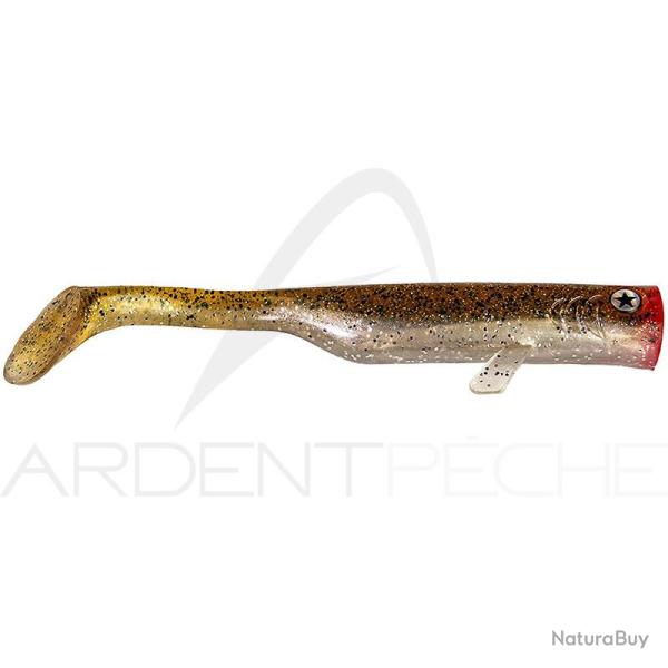 Leurre souple LMAB Drunk bait 12cm Champagner steffi