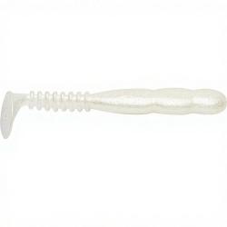 Leurre souple REINS Fat rockvibe shad 5 014 Pearl white