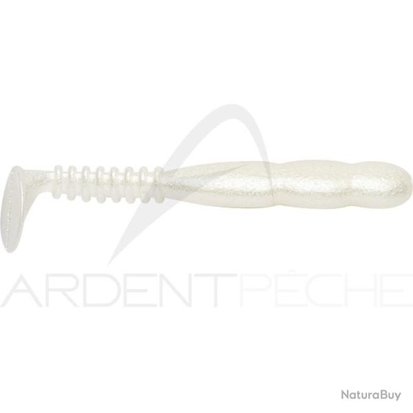Leurre souple REINS Fat rockvibe shad 5 014 Pearl white