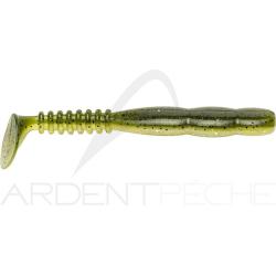 Leurre souple REINS Fat rockvibe shad 5 B16 Dos vert
