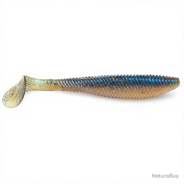 Leurre souple RAID JAPAN Full swing 3.5 042 Dark cinnamon shad