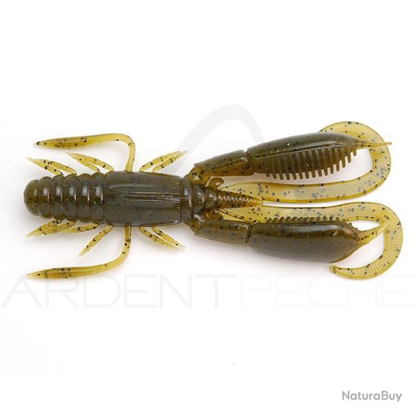 Leurre souple RAID JAPAN Battle hog 4.4 001 Green pumpkin seed