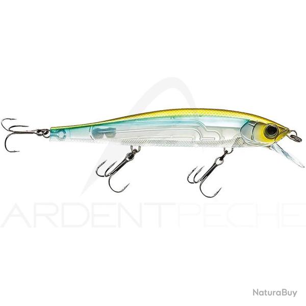 Poisson nageur YO ZURI 3DB Jerkbait 110 SP GSPS Ghost pearl shad