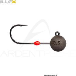 T&ecirc;te plomb&eacute;e ILLEX Magic tungsten micro round head 3.5g / H1