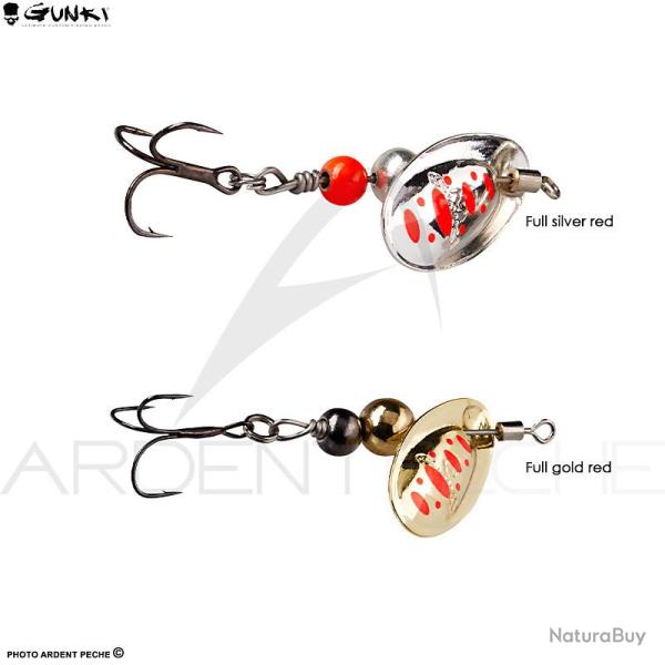 Cuiller GUNKI Dots spotted Full gold red 1H