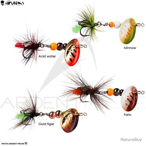 Cuiller GUNKI Dots fly Minnow 0h