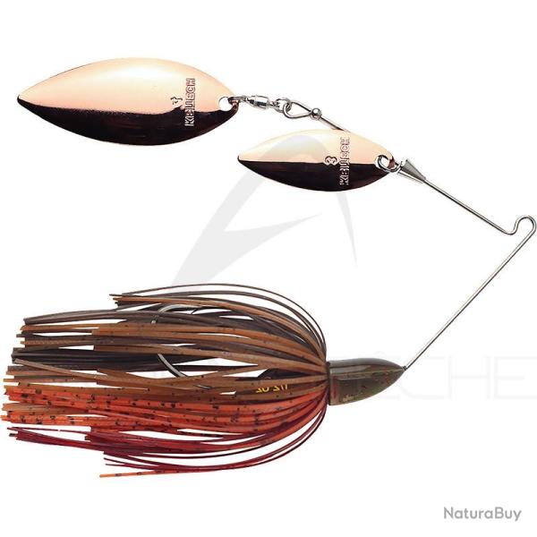 Spinnerbait KEITECH Tee bone spinnerbait DW 14g 511 Green pumpkin craw