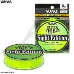 Fils nylon VARIVAS Super trout advance sight edition 100m &Oslash; 0.18mm