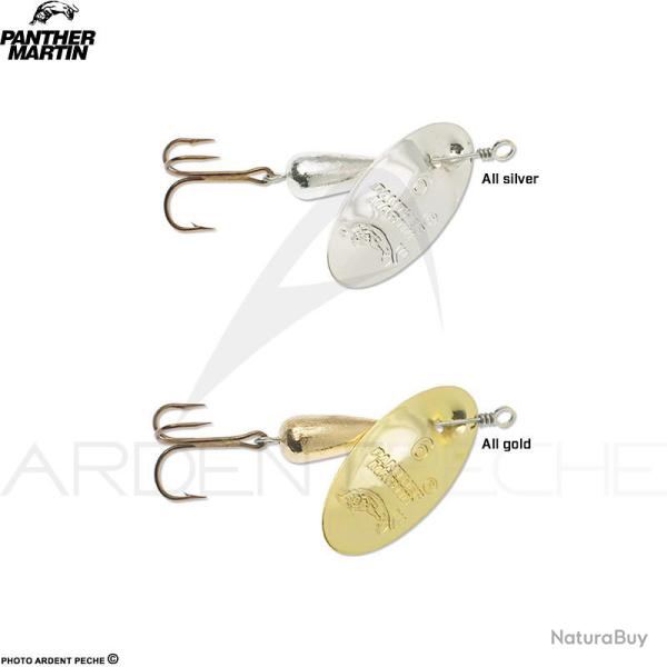 Cuiller tournante PANTHER MARTIN Classic patterns PM 4 All silver
