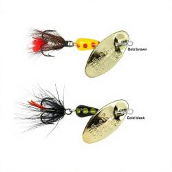 Cuiller tournante PANTHER MARTIN Classic fly PMRF 4 Gold black