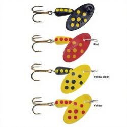 Cuiller tournante PANTHER MARTIN Spotted PMSP Jaune 2