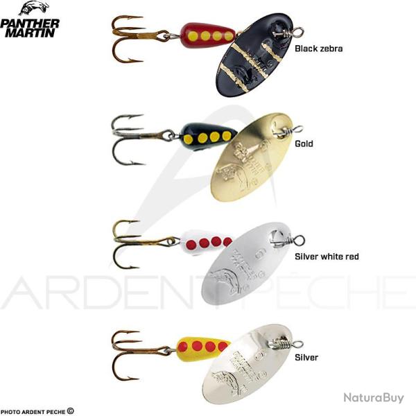 Cuiller tournante PANTHER MARTIN Regular Silver 6