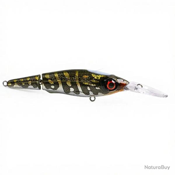 Poisson nageur SPRO Iris twitchy jointed Northern pike