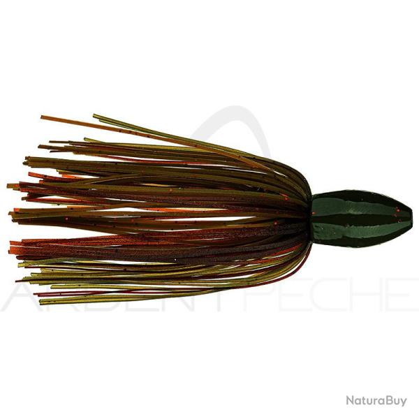 Plomb balle STRIKE KING Tour grade tungsten slither rig 28g Green pumpkin