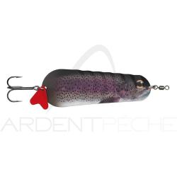 Cuiller ondulante ABU GARCIA Atom pro 55g Rainbow trout
