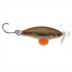 Leurre dur SAKURA Phoxy spybait 35 S RL19 Real life spawning vairon