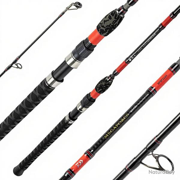 Canne spinning DAIWA Megaforce big fish travel 244 XH CF