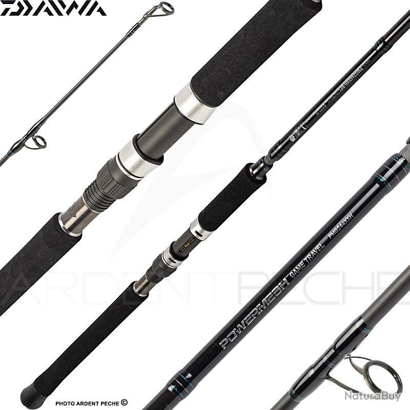 Canne à Pêche Daiwa Travel Powermesh Game 294 XXXH - Neuf, Transportable