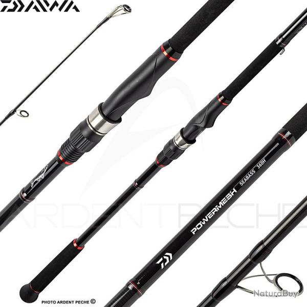 Canne spinning DAIWA Powermesh seabass 420 H FSAF