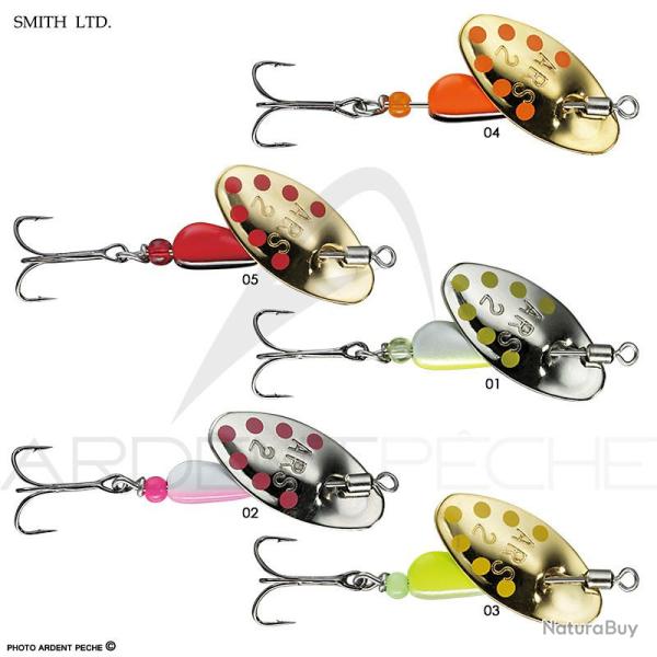 Cuiller SMITH AR S bicolore 4.5g bl02