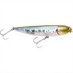 Poisson nageur LUCKY CRAFT Sammy 100 SW Zebra MS Ghost minnow