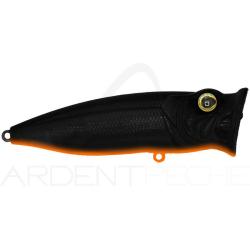 Leurre de surface STRIKE PRO Pike pop 90 MN12 Black orange mat