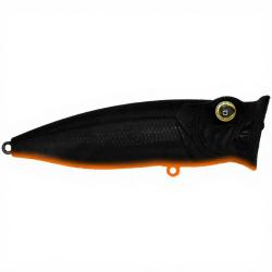 Leurre de surface STRIKE PRO Pike pop 90 MN12 Black orange mat