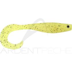 Leurre souple HYPERLASTICS Curlyminn topwater 6 Double pepper