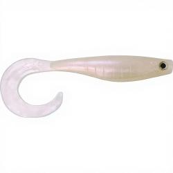 Leurre souple HYPERLASTICS Curlyminn topwater 6 Solid pearl